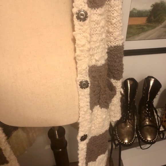 Free People ❄️ Rugby Striped Long Cardigan - Picture 5 of 8